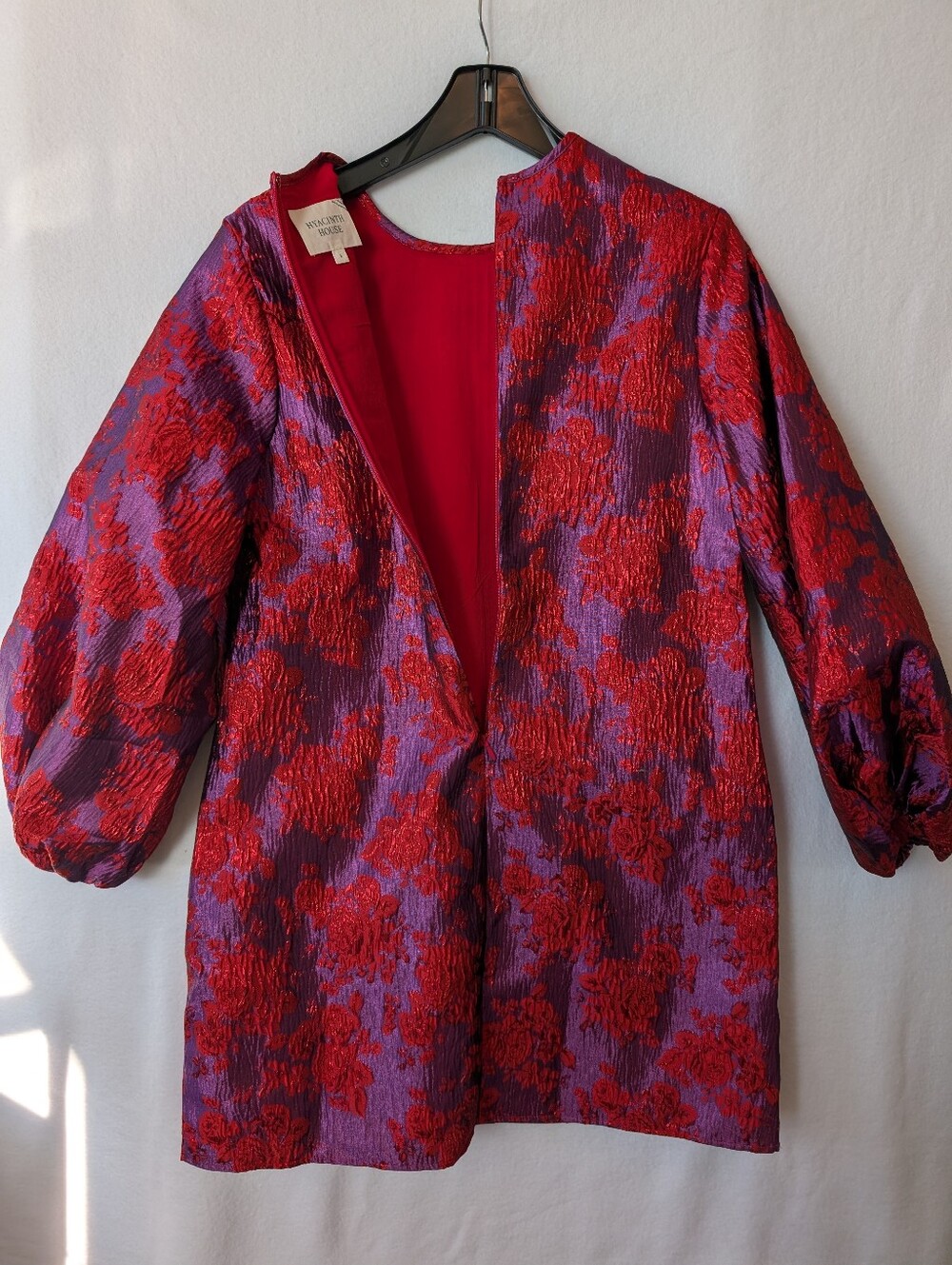 Tuckernuch Hyacinth House Floral Jacquard Mini Dress - Picture 7 of 12